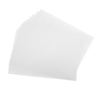 DIKACA 10 Feuilles de Pvc Mat Rigide 0,5 Mm A4 pour Protection Photos et Documents, Film Plastique Anti-humidité pour Loisirs Créatifs, Pochettes Porte-photos Polyvalentes