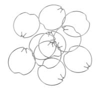 DIKACA 10 pièces Clips à Ressort Au Manganèse pour Fixation Ampoule Anneaux de Retenue Compatibles Spot Encastré et Downlight Installation Facile et Réutilisable