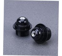 DIKACA 10 Pièces Douille de Lampe Autobloquante Noire Base Ronde avec Bornes à Vis Support pour Ampoules LED et Fluorescentes Installation Facile pour Luminaires Variés