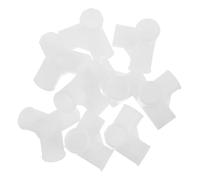 DIKACA 10 Pièces Lot de 10 Connecteurs en Plastique Universels pour Meubles de Placard, Accessoires de Quincaillerie pour Étagères à Chaussures, Connecteurs D’Angle 19 MM pour Rangement