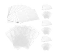 DIKACA 120 Pièces Silicone Transparent Ear Correction Tape For Cosmetic Use Frosted Elf Ear Support Stickers For Refined Facial Contour And Comfortable Reshaping