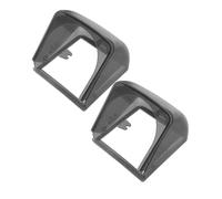DIKACA 2 pièces Boîtier Prise Extérieur Étanche Pliable Plastique Protection Fiable pour Prises Électriques et Stations de Charge Montage Apparent ou Encastré Compatible Salle de Bain et