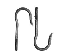 DIKACA 2 Pièces Crochet Métallique Heavy Duty Lot de Crochets pour Jardinage et Outils de Levage Accessoire et Pratique