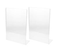DIKACA 2 Pièces Planche Inclinée Acrylique Support Polyvalent Antidérapant pour et Peinture Bureau et Lecture Confortable Maison et École