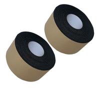 DIKACA 2 Rouleaux de Ruban Adhésif en Mousse Eva Noir 5 Mm D'épaisseur X 5 Cm de Large X 5 M, Bande D'étanchéité Insonorisante et Antichoc pour Isolation Porte et Fenêtre, Joint