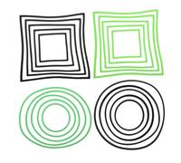 DIKACA 20 Pièces Aquarium Floating Plant Rings Fish Tank Feeding Ring for Plant Isolation and Duckweed Barrier Enhances Health and Water Quality