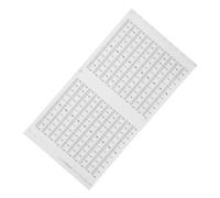 DIKACA 20 Pièces Autocollants Règle Adhésive Ruban de Mesure Transparent Marqueur Autocollant Étanche pour Surfaces Lisses Lecture Claire et Fixation Forte