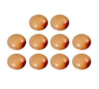DIKACA 20 Pièces de Cabochons en Cornaline Rouge Naturelle, Accessoires pour Bijoux Diy, Patchs Ronds Plats pour Décoration de Surface D'anneaux, Création Artisanale