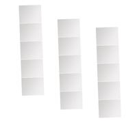 DIKACA 300 pièces Plastification Transparentes Film Protecteur Imperméable pour Documents Photos Compatible Plastifieuse