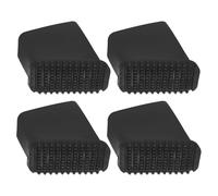 DIKACA 4 Pièces Antidérapants Plastique pour Échelle Lot de Protections Appui pour Échelles Pliantes Coussinets pour Stabilité Du Bruit et Absorption Humidité