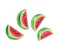 DIKACA 4 pièces Broche Pastèque Lot de Clips pour Pull et Châle Épingle Foulard Femme Pince Stable pour Cardigan et Robe Accessoire Mode Fête