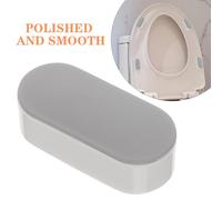 DIKACA 4 pièces Lot de Tampons pour Siège de Toilette Pare-chocs Réducteur de Bruit et Amortisseur Antidérapant Coussinets Adhésifs pour Abattant Wc Installation Facile et Stabilité