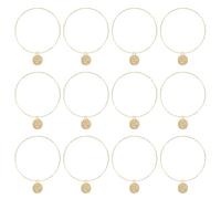 DIKACA 40 Pièces Bracelets de Danse Orientale Anneaux Légers pour Femmes Accessoires de Performance Costume de Danse Du Ventre Bracelets Égyptiens Élégants pour Spectacle