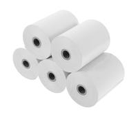 DIKACA 5 rouleaux Bobines Papier Thermique pour Imprimante de Tickets et Pratiques Papier Dimpression Clair et pour Caisses Enregistreuses et Terminaux de Paiement