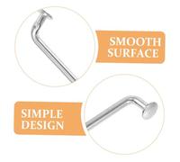 DIKACA 50 pièces Goupilles de Sécurité pour Rayonnage à Résistantes Corrosion Faciles à Installer Clips de Verrouillage pour Supports de Stockage Robustes