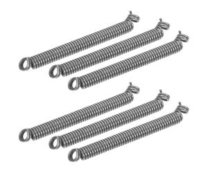DIKACA 6 pièces Kit de Pinces à Ressort pour Joint de Porte de Lave-linge à Chargement Avant Anneaux de Maintien Résistant pour Amélioration Étanchéité et Prévention Fuite