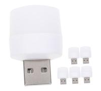 DIKACA 6 pièces Lampe Chevet USB Portable LED Veilleuse Multifonctionnelle pour Chambre Bureau Escalier Lampe Ambiance USB Sécurisante