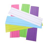DIKACA 6 Pièces Magnetic Handwriting Strips For Whiteboard Flexible Reusable Grid Writing Tools For Teachers And Student Practice