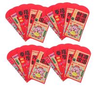 DIKACA 72 Pièces Envelopes For Lunar Year Year Of The Horse Paper Hongbao With Vibrant Designs For Spring Festival And Family Celebrations