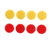 DIKACA 8 pièces Caoutchouc pour Peinture et Dessin Motifs Variés pour Garçon Fille Outils Éducation Précoce pour Création Artistique et Loisirs Créatifs Couleur Couleur Aléatoire