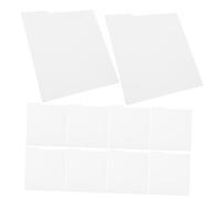 DIKACA 8 Pièces Intercalaires PVC Robustes pour Disques Vinyles et Bandes Dessinées Séparateurs Étanches et Organiseur Pratique pour Classement des Catégories