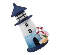 DIKACA Abat-Jour en Résine Étanche pour Lampe Solaire de Jardin Remplacement D’Abat-Jour de Phare Décoratif pour Terrasse et Allée Décoration Extérieure Nautique Accessoire Solide et