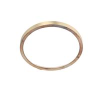 DIKACA Bague Intérieure en Cuivre pour Boîtier de Montre 31,3 Mm Diamètre Extérieur 27,3 Mm Diamètre Intérieur Anneau D'espacement de Mouvement Pièce de Réparation Horlogère pour Projets