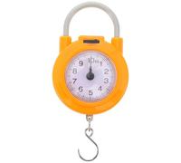 DIKACA Balance Électronique Portable avec Crochet Pesée Précise pour Bagages et Poissons Pèse Valise de Voyage Compacte avec Écran Lumineux et Technologie à Ressort Haute Précision Usage