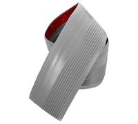 DIKACA Bande Antidérapante pour Escalier 5 CM X 25 CM en PVC Gris Protection D’Angle Auto-Adhésive Nez de Marche Sécurisant pour Écoles Maternelles et Primaires Bordure de Marche