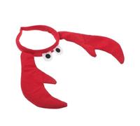 DIKACA Bandeau Crabe Confortable et Flexible pour Halloween Accessoire de Costume Homard avec Yeux Animaux Océan pour Fêtes et Cosplay et Respirant pour Adultes et Garçon Fille