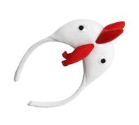 DIKACA Bandeau de Coq Confortable pour Fête et Photo Accessoire Décoratif pour Pâques et Anniversaire