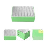 DIKACA Bloc de Ponçage Main Diamant Grains Outil de Polissage pour Poncer Fin Plateau Meuler Adapté à Bricolage et Carrosserie