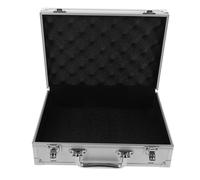 DIKACA Boîte à Outils Portable Alliage Aluminium Miniature Valise de Transport Compacte et Légère avec Coins Renforcés Boîte de Rangement Pratique pour Petits Outils et Accessoires
