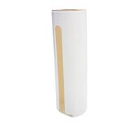 DIKACA Boîte Murale pour Cotons à Maquillage en PP et Bois, Surface Lisse et Design Élégant, pour Organiser et Protéger Les Cotons Démaquillants la Maison