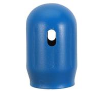 DIKACA Bouchon de Sécurité pour Bouteille D'oxygène Bleu, Protecteur de Vanne Cylindrique Portable, Joint Étanche Compatible pour Stockage et Transport Industriel des Bouteilles de Gaz
