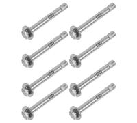 DIKACA Boulons D'ancrage à Expansion 8 Pièces M6x60 en Acier Inoxydable 304 Fixation Murale Robuste et Résistante aux Vibrations pour Objets Lourds en Milieux Humides
