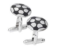 DIKACA Boutons de Manchette Football Cuivre Premium pour Chemise Homme Durables et Créatifs Accessoires Business Élégants pour Costume