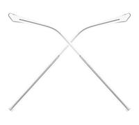 DIKACA Branches de Lunettes Métal de Remplacement Larges Accessoires Transparents pour Réparation de Branches Fines Bras de Remplacement pour Homme et Femme