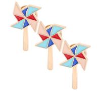 DIKACA Broche Éolienne en Alliage de Zinc 3 Pièces, Épingle Colorée et Mignonne pour Vêtements, Paquet à Dos, Tenue Décontractée et Diverses Occasions