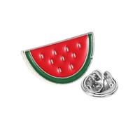 DIKACA Broche Pastèque pour Femmes Épingle Boutonnière Délicate pour de Chemise Cardigan et Châle Accessoire Mode pour Fêtes et Usage