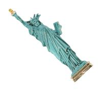 DIKACA Broche Statue Liberté en Alliage de Zinc Broche Figurine Vintage Verte Épingle Souvenir Unisexe pour Vêtements Paquet et Chapeaux Accessoire Multifonctionnel
