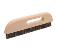 DIKACA Brosse à Peint Long Poil Crin de Cheval avec Manche Bois Brosse à Lisser pour Pose et Nettoyage Poils Denses et Résistants Outil Pratique pour Décoration Murale