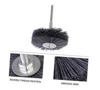 DIKACA Brosse Métallique Abrasive Grains pour Touret Meuler Polissage et Ponçage Du Bois et Métal Outil de Nettoyage et Décapage Polyvalent pour Sculpture et Ébénisterie