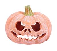 DIKACA Cachette Reptile Résine Forme Citrouille et Réaliste Nid et Abri pour Habitat de Reptiles Décoration Amusante pour Jardin et Maison