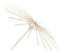 DIKACA Cadre Ombrelle Bambou pour Artisanat DIY Armature de Parasol Papier Huilé Structure Ombrelle pour Scène Mariage et Décoration Festive
