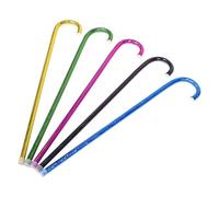 DIKACA Canne de Danse pour Garçon et Filles 5 Pièces 60 Cm Multi-Couleurs Accessoire Cosplay Jazz Performance Fournitures Fête