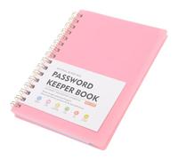 DIKACA Carnet Mots de Passe avec Onglets Alphabétiques Colorés Carnet Spiralé Pratique pour Organisation et Gestion Sécurisée des Codes Format Portable pour Sites Web et Adresses
