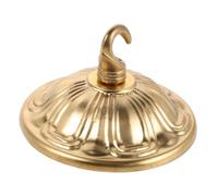 DIKACA Ceiling Light Canopy Plate With Sturdy Hook Lamp Base For Pendant Lights Easy Installation And Ceiling Fixture Replacement