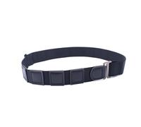 DIKACA Ceinture de Maintien Antidérapante Réglable pour Chemise Unisexe Bande Pli Boucle Noire Tenue Professionnelle sans Glissement