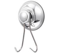 DIKACA Crochet à Ventouse Robuste en Acier Inoxydable, Fixation sans Trace, Multifonctionnel pour Suspendre Objets Lourds, 1 Pièce, la Cuisine Salle de Bain et Organisation Maison